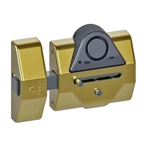 Cerrojo de alta seguridad con alarma Lince Serie 7930RSA, compatible con SMARt ALARM