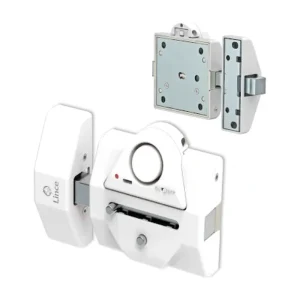 Cerrojo pestillo con alarma Lince Serie 7940RSA, compatible con SMARt ALARM